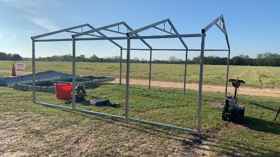 15x16  GALVANIZED STEEL BUILDING FRAME