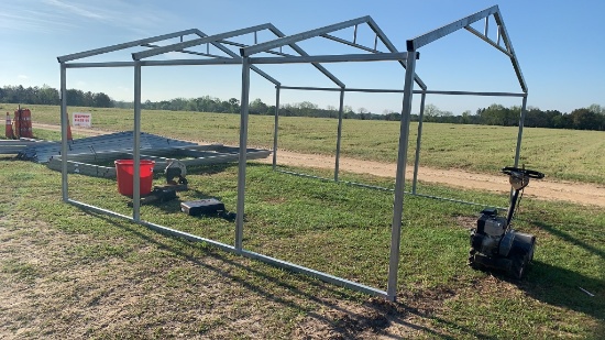 15x16 GALVANIZED STEEL BUILDING FRAME