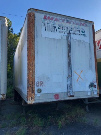 28FT PUP SEMI TRAILER