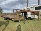 38FT GOOSNECK TRI-AXLE HAUL TRAILER
