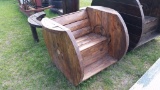 WOOD SEAT-SPOOL
