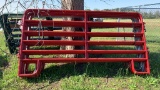 NEW 5X10FT RED LIVESTOCK PANEL