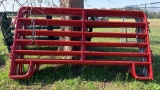 NEW 5X10FT RED LIVESTOCK PANEL