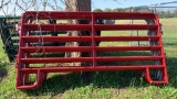 NEW 5X10FT RED LIVESTOCK PANEL