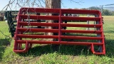 NEW 5X10FT RED LIVESTOCK PANEL