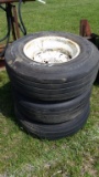 (3) GOODYEAR 9.5L/15FI TIRES