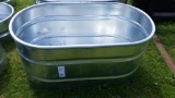 NEW GALVANIZED 2X2X4 100 GALLON WATER TROUGH