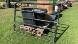 51 X 6FT BLACK GATE