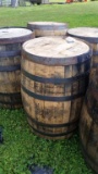 55 GALLON WHISKEY BARRELS