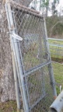 LOT-FENCE PARTS, GATES, DOORS, FENCING