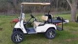 EZGO LIFTED 48V GOLF CART