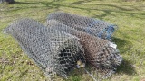 (3) ROLLS CHAIN-LINK FENCING