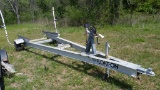2010 20FT ALUMINUM FLOAT ON TRAILER