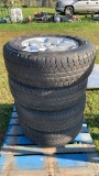 LOT(4) BRIDGESTONE 255/70/18 JEEP TIRES
