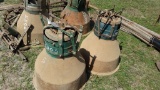 (2) COLE FERTILIZER DISTRIBUTOR