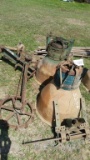 (2) COLE FERTILIZER DISTRIBUTOR W/RUNNING GEAR