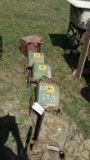 LOT-JOHN DEERE AND GANDY INCESTICIDE HOPPERS