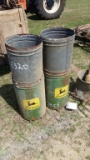 JOHN DEERE METAL SEED HOPPER
