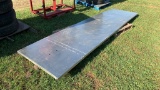 3 X 12 STAINLESS STEEL TABLE TOP