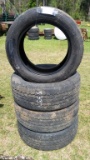 SET OF (4) 275/55/20 GOODYEAR WRANGLER TIRES