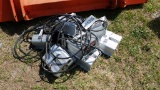 LOT (7) PARTS ONLY GOLF CART CHARGERS