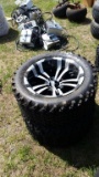 (2) 23X10-14 TIRES & WHEELS