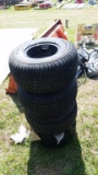 (4) 215X6.8 TIRES