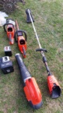 LOT-ECHO BATTERY POWERED LAWN EQUIPMENT