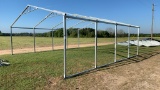 23W X 24L GALVANIZED STEEL BUILDING FRAME