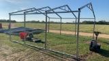 15x16 GALVANIZED STEEL BUILDING FRAME