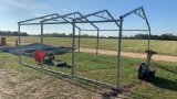 15x16 GALVANIZED STEEL BUILDING FRAME