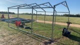 15x16 GALVANIZED STEEL BUILDING FRAME