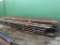 LOT (4) 12INX24FTX1/4IN THICK STEEL C-CHANNEL