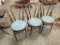 (3) DINING CHAIRS
