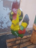 METAL ROOSTER DECOR
