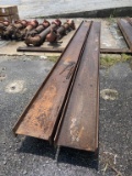 (2) 15INX19FTX1/2IN THICK STEEL I-BEAMS