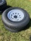 (2) 225/75/r15 Tire & 6 Lug Rims