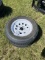 (2) 202/75/d15 Tire & 5 Lug Rim