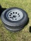 (2) New 205/75/r15 Tire & 5 Lug Rims