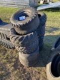 (10) Atv Tires And Rims