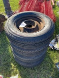 (4) 250/75/r15 Tires & Rims