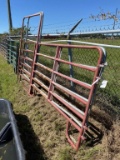 12ft Red Panel W/entry Gate