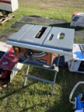 Ridgid Table Saw W/stand