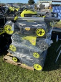 (8) Ryobi Electric Push Mowers