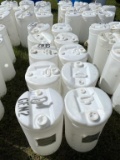 (10) 15 Gallon Plastic Drums