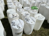 (10) 15 Gallon Plastic Drums