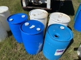 (5) 30 Gallon Drums