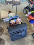 2 Suitcases-school Smart Tote-kids Acc