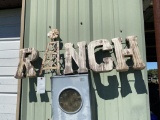 Metal Ranch Sign