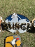 Metal Busch Sign